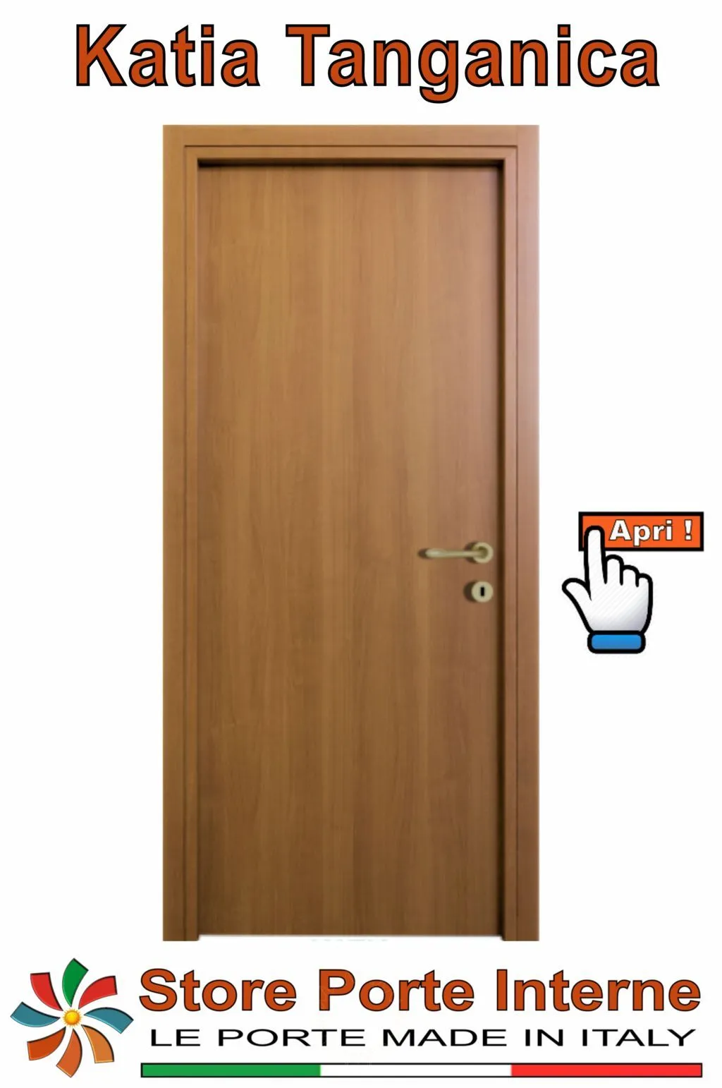 porte laminato katia tanganica opaco