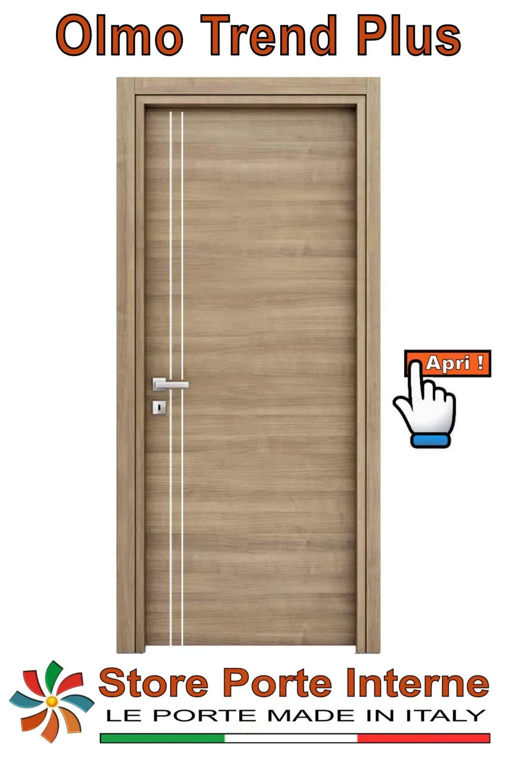 porte laminato inserti Marika olmo trend plus