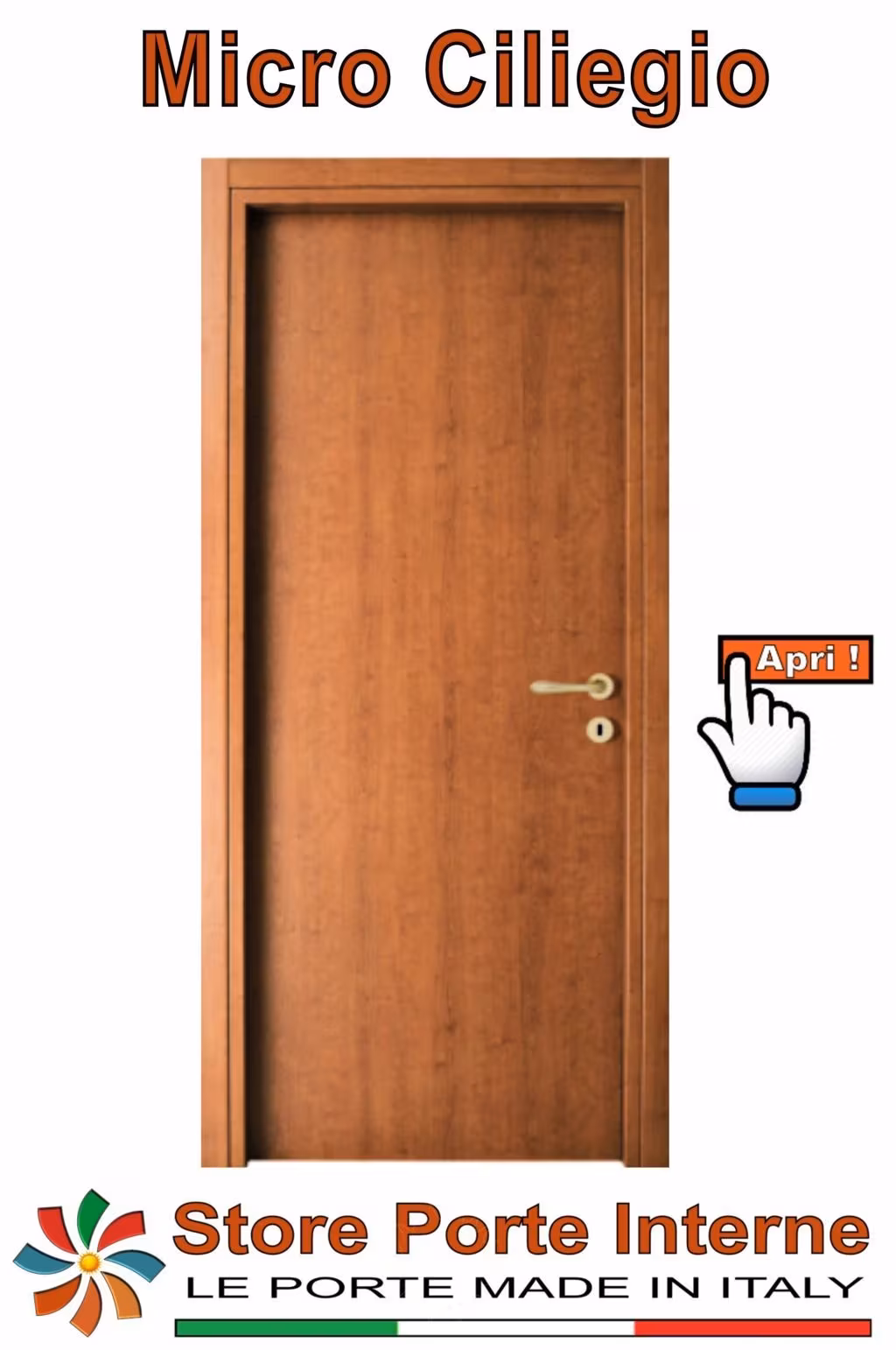 porte laminato Microlaminata ciliegio