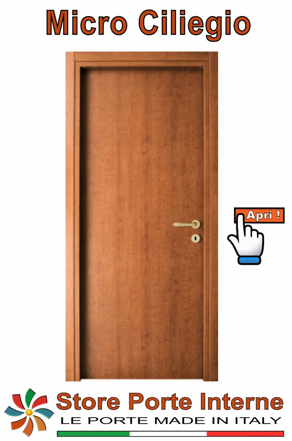 porte laminato Microlaminata ciliegio