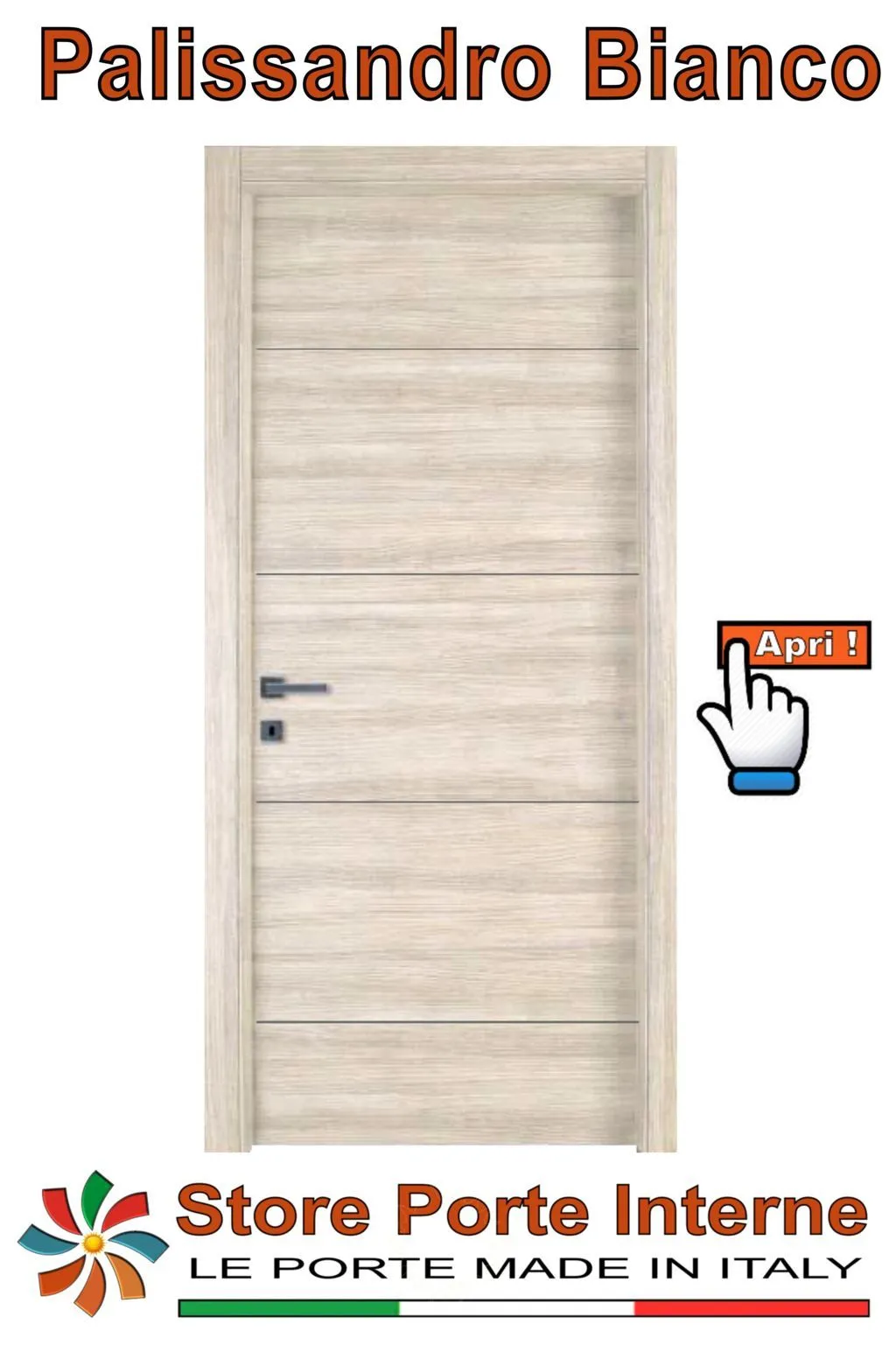 porte laminato inserti tiziana palissandro bianco matrix