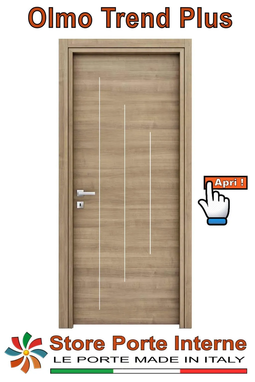 porte laminato inserti Valentina olmo trend plus