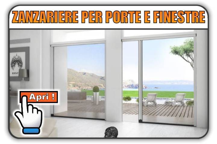 zanzariere portefinestre torino