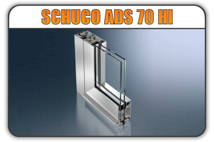 Porte in Alluminio Schüco ADS 70.HI