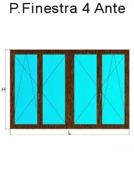 porta-finestra-4-ante-rovere-dorato