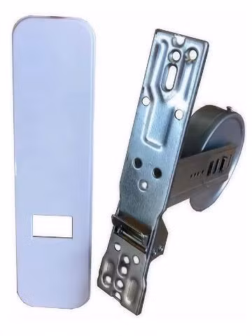 Avvolgitore da incasso completo di placca