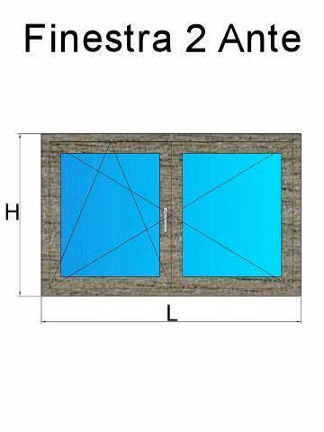 finestra 2 ante anteak