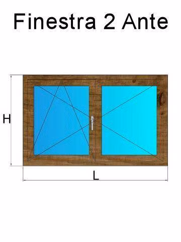 finestra 2 ante winchester