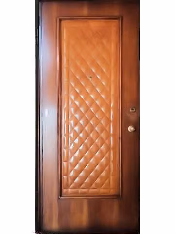 pannello con bugna a rombi 