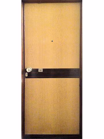 pannello liscio con fascia bicolore