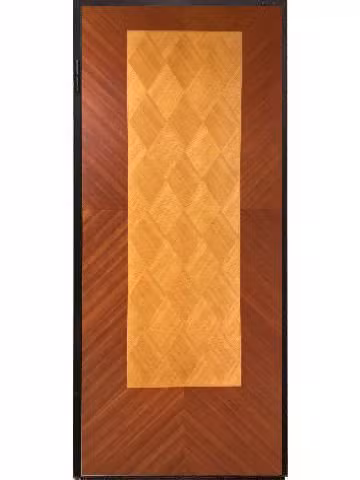 Pannello Bicolore con Rombi intrecciati