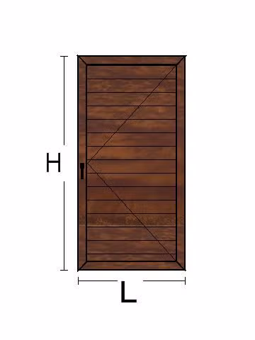 Persiana in Alluminio per Finestra 1 Anta