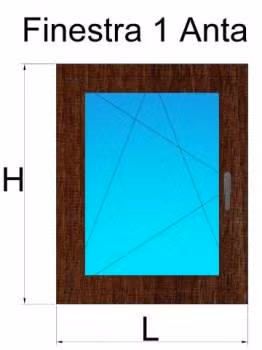 finestra 1 anta siena pr