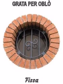 inferriata fissa per oblò alfa tondo