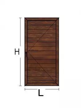 Persiana in Alluminio per Finestra 1 Anta