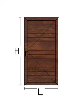 Persiana in Alluminio per Finestra 1 Anta