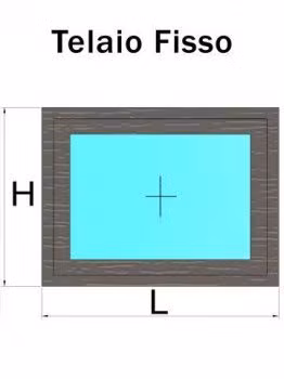 telaio fisso grigio quarzo