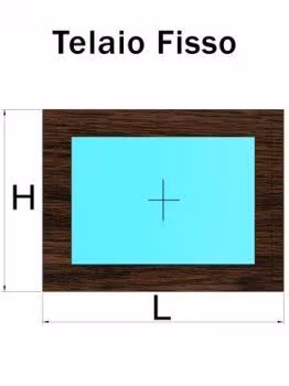 telaio fisso rovere montana 