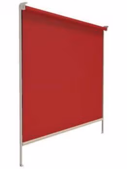 tenda a caduta glass con guide