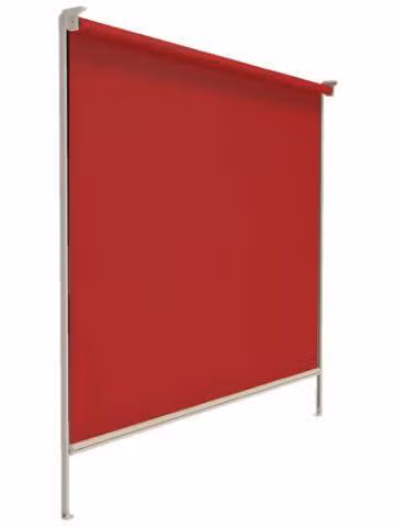 tenda a caduta glass con guide