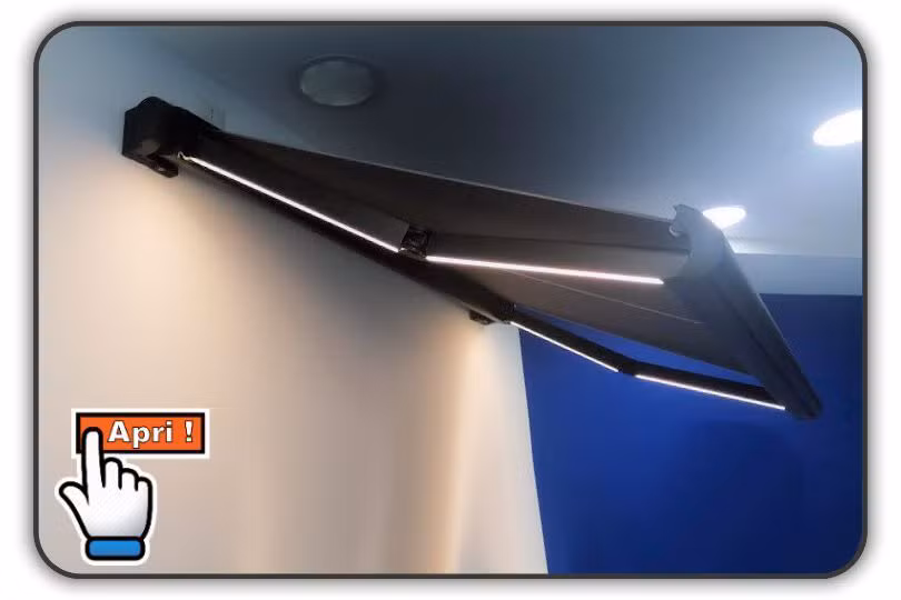 Tenda da sole Ari LED Torino Finestre