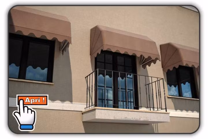 tenda da sole modello standard