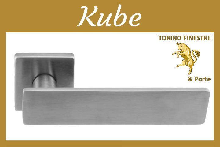 maniglia frascio kube acciaio inox design squadrato