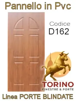 Pannello porta blindata Pvc modello D162