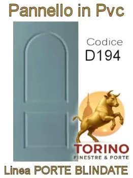 Pannello porta blindata Pvc modello D194