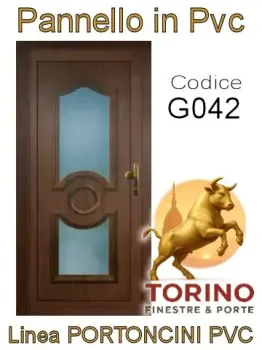 Portoncino in PVC modello G042