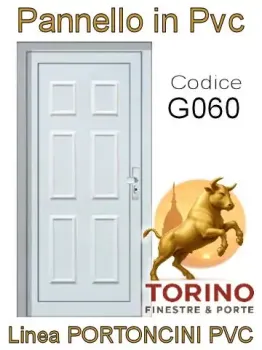 Portoncino in PVC modello G060