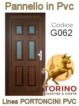 Portoncino in PVC modello G062