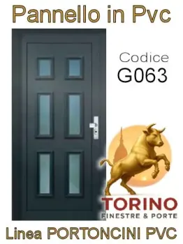 Portoncino in PVC modello G063