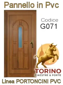 Portoncino in PVC modello G071