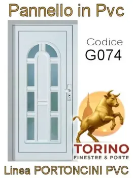 Portoncino in PVC modello G074