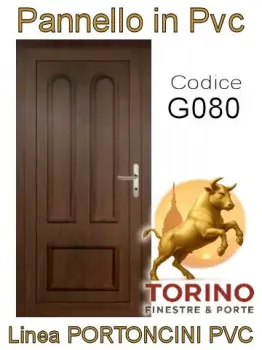 Portoncino in PVC modello G080