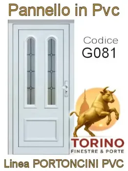 Portoncino in PVC modello G081