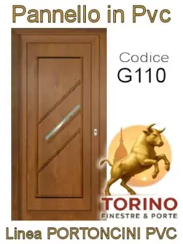 Portoncino in PVC modello G110