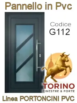 Portoncino in PVC modello G112