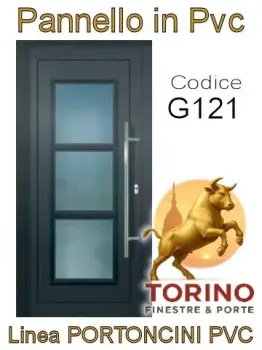 Portoncino in PVC modello G121