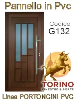 Portoncino in PVC modello G132