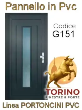 Portoncino in PVC modello G151