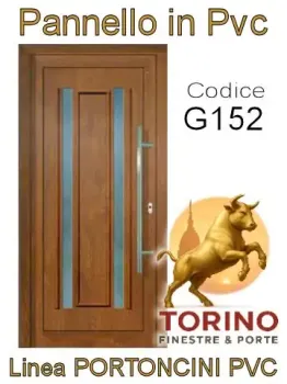 Portoncino in PVC modello G152