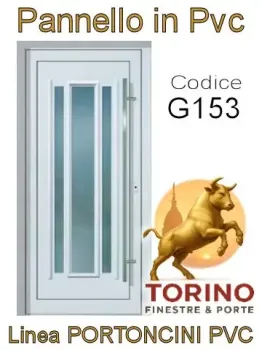 Portoncino in PVC modello G153