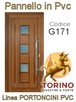 Portoncino in PVC modello G171