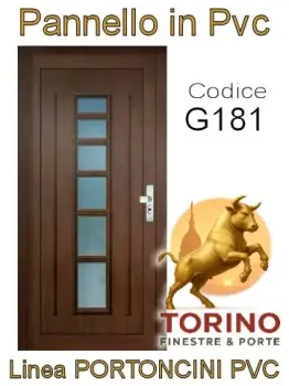 Portoncino in PVC modello G181