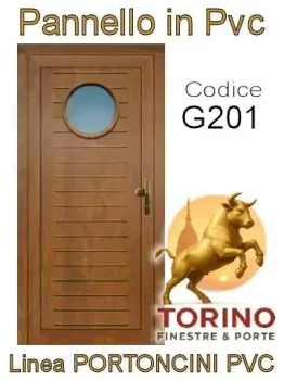 Portoncino in PVC modello G201
