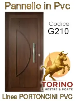 Portoncino in PVC modello G210