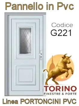 Portoncino in PVC modello G221