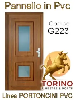 Portoncino in PVC modello G223